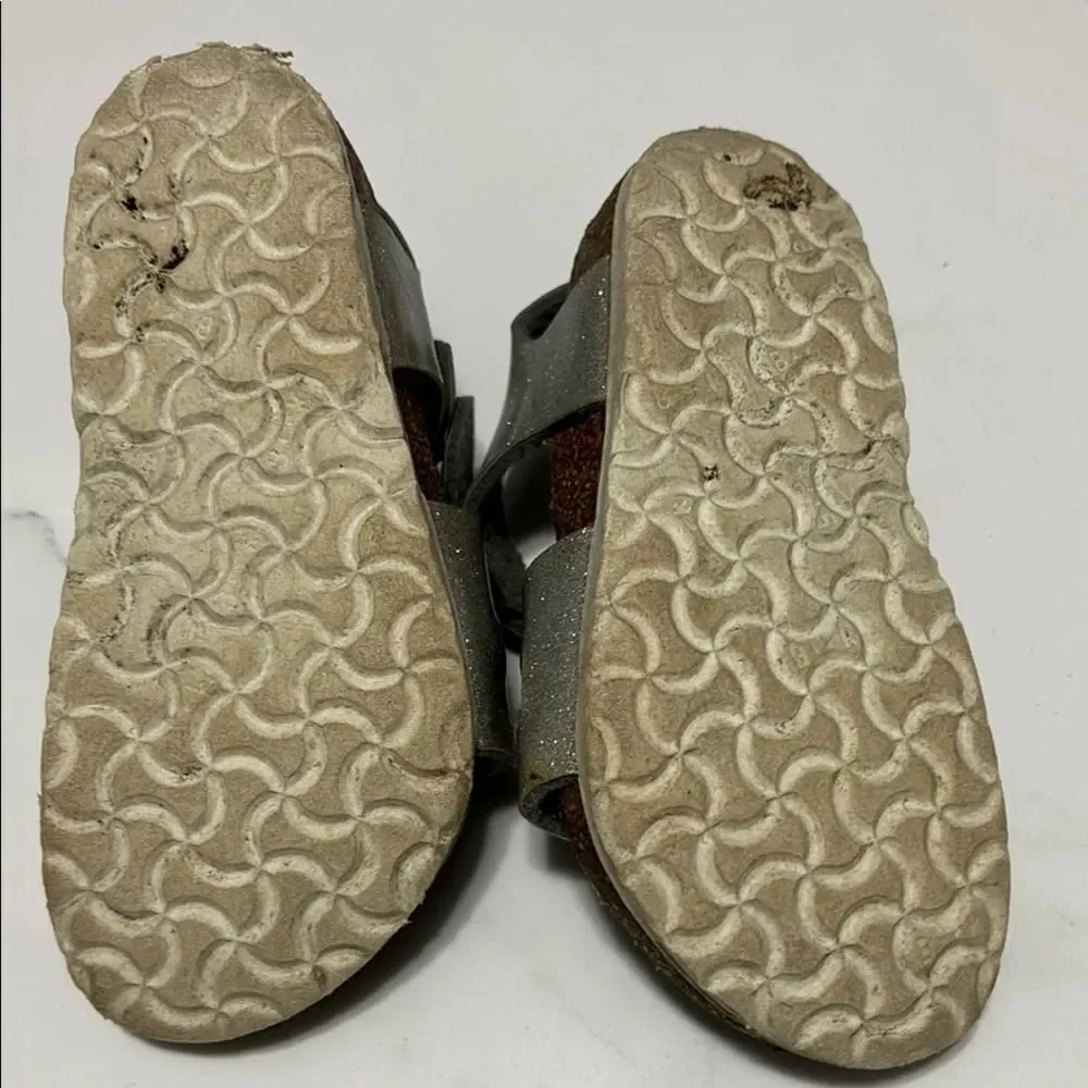 Birkenstock Kids Silver Sandals